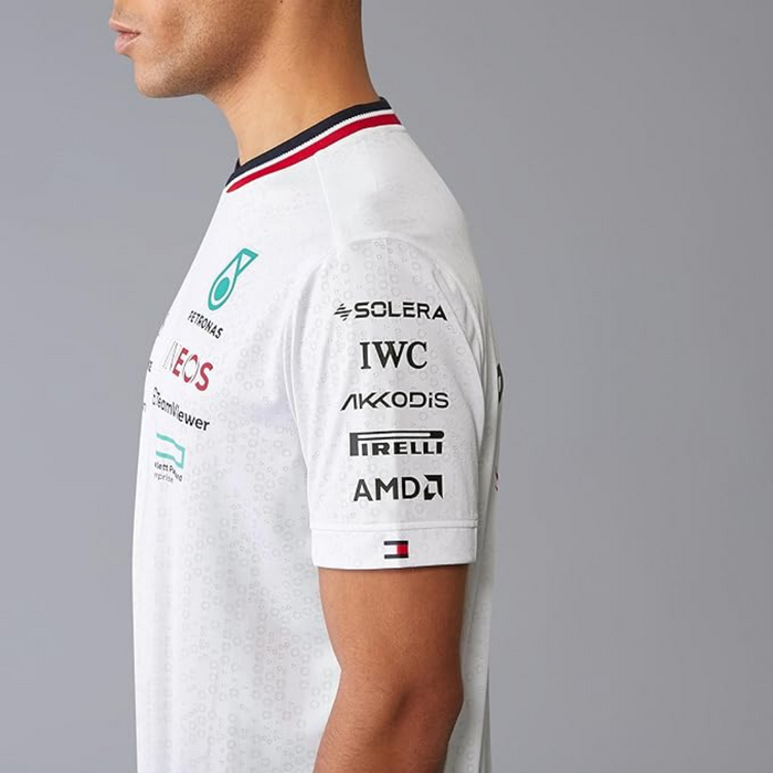 Mercedes AMG Petronas F1 Men's 2024 Team T-Shirt - White
