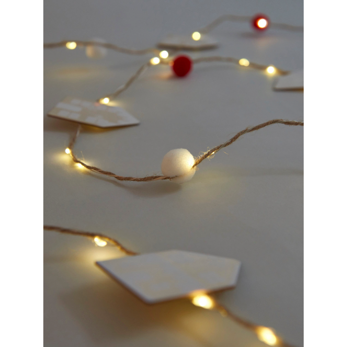 LED Christmas House Lights (Battery Operated)