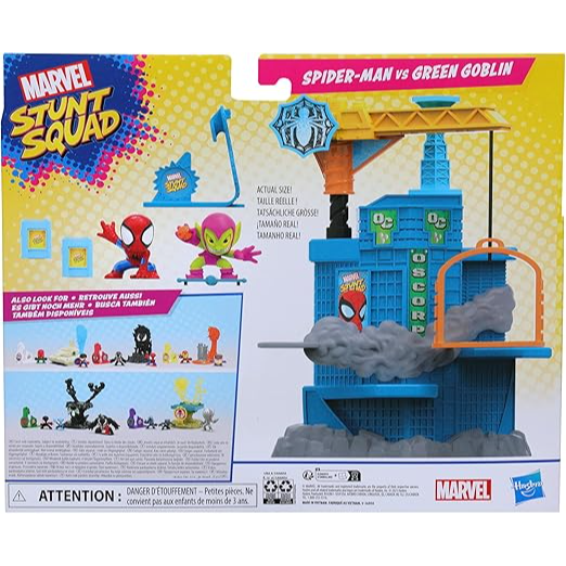 Marvel - Stunt Squad Spider-Man vs Green Goblin
