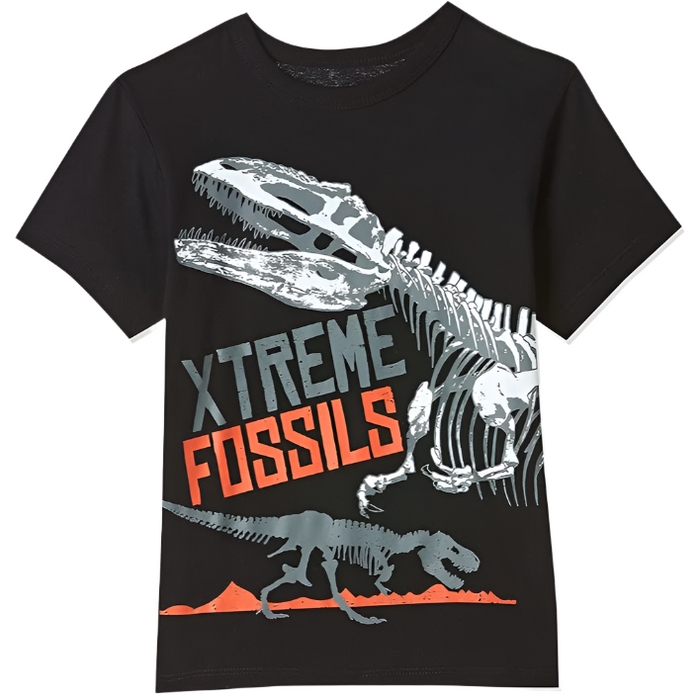 The Children's Place - Big Boys Short Sleeve T-Shirt Black (Large)