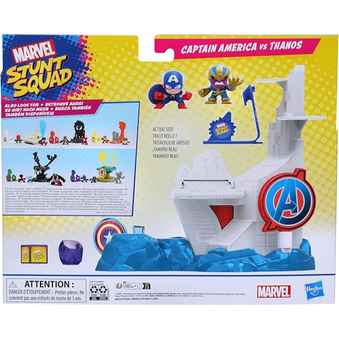 Marvel - Stunt Squad Captain America vs Thanos