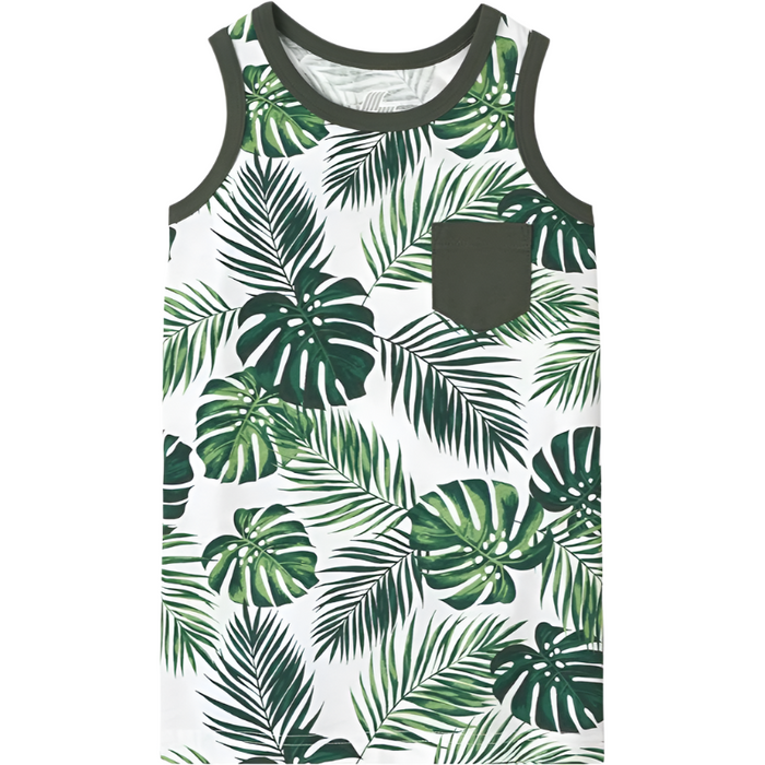 The Children's Place - Big Boys Tank Top with Pocket