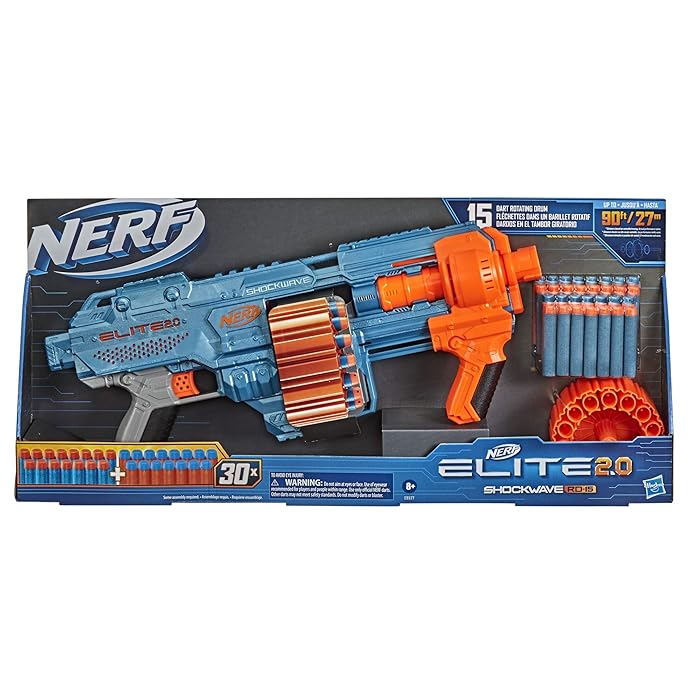 Nerf Elite 2.0 Shockwave RD-15