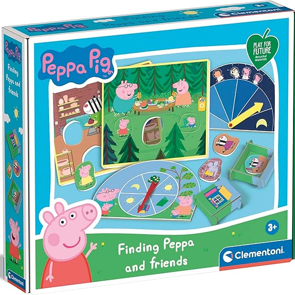 Clementoni - Finding Peppa Pig and Friends (Hide and Seek)