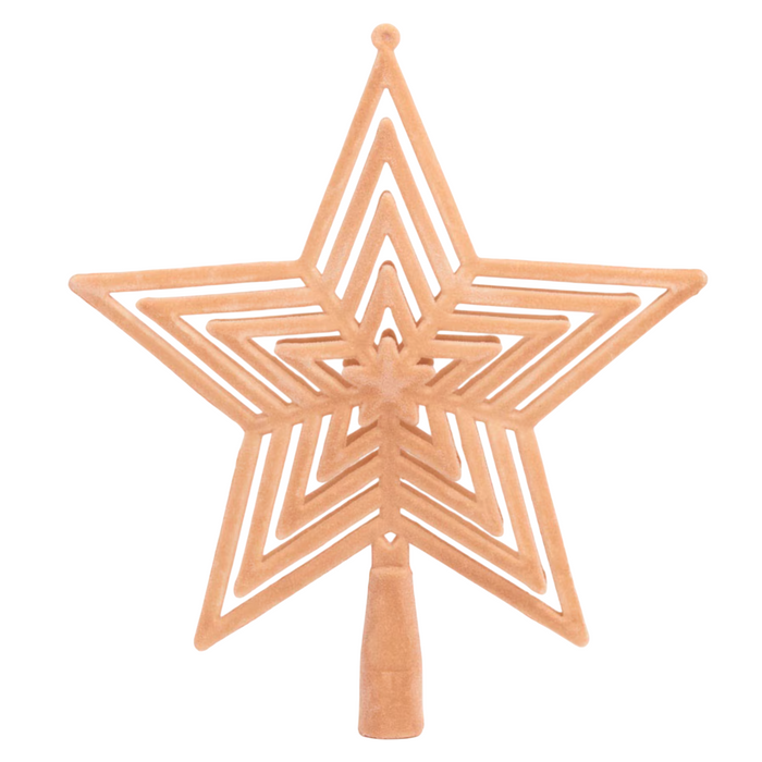 Christmas Tree Star Topper (Pink)