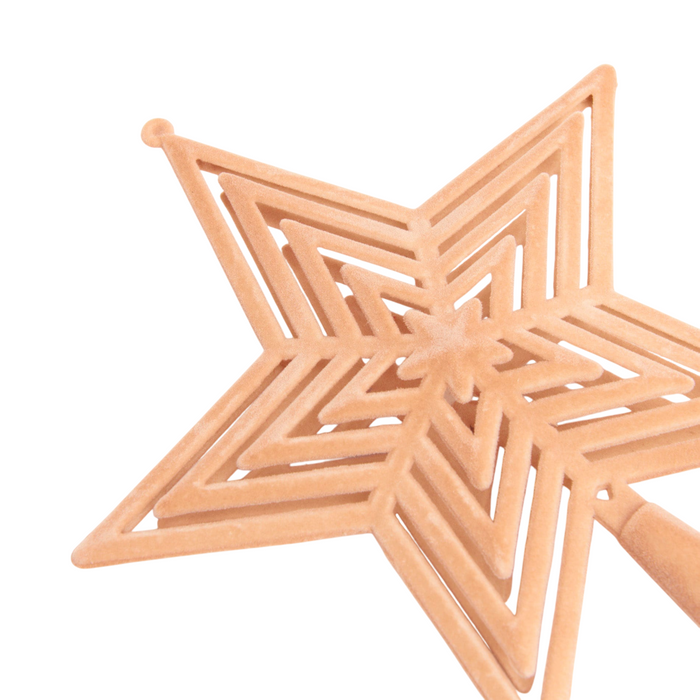 Christmas Tree Star Topper (Pink)