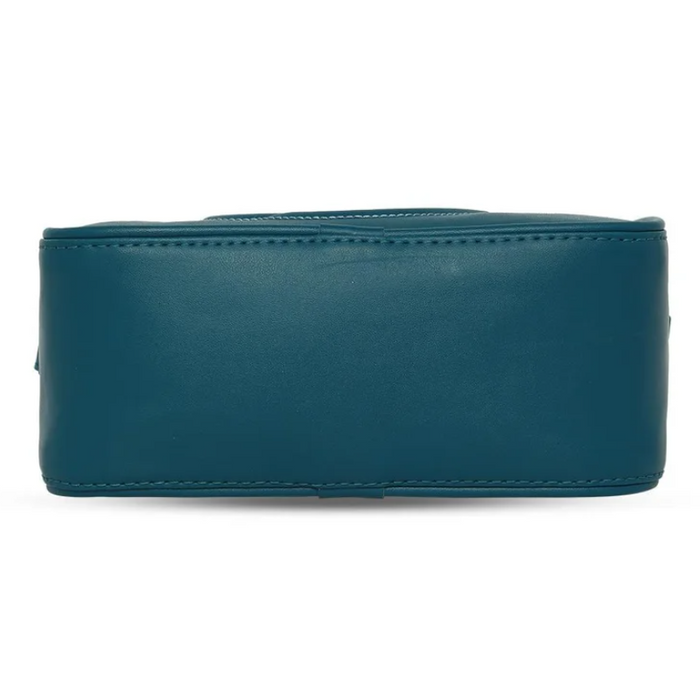 Caprese Dora Sling Medium Teal Sling Bag