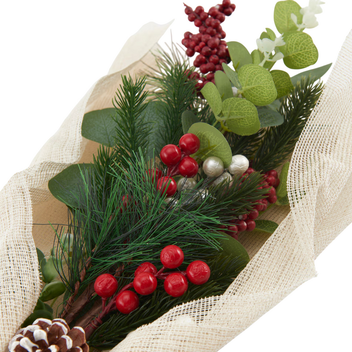 Decorative Christmas Artificial Plant (Multicolor)