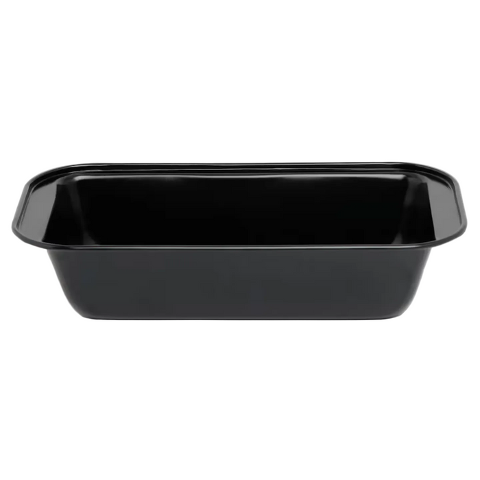 Carbon Steel Rectangular Baking Mold Black