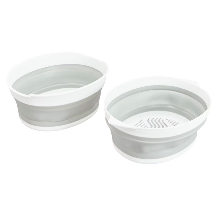 Collapsible Double-Layer Drain Basket Set