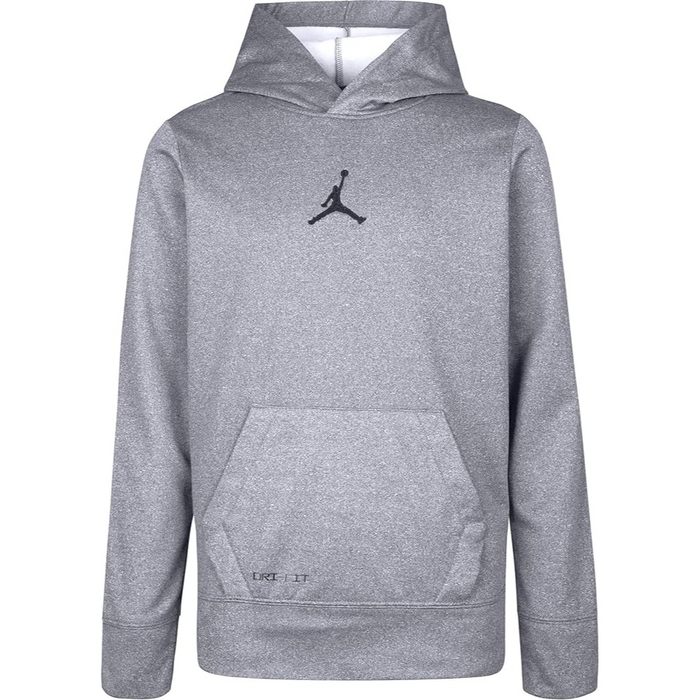 Jordan - Big Boys Thermal Pullover Hoodie Jacket Carbon Heather Medium (10-12)