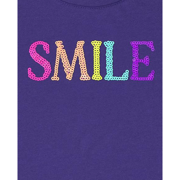 The Children's Place - Big Girls Short Sleeve Top Violet