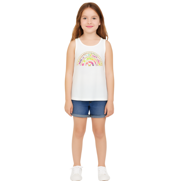 The Children's Place - Big Girls Sleeveless Top White