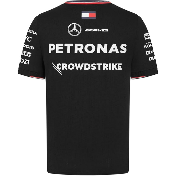 Mercedes AMG Petronas F1 Men's 2024 Team T-Shirt - Black