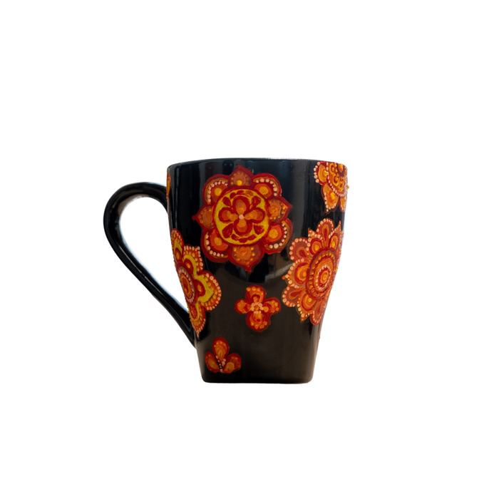 Artsyurmi Handcrafted Products - Black Mug