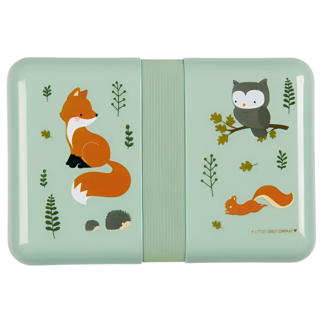 A Little Lovely Company - One Compartment Lunch Box Forest Friends