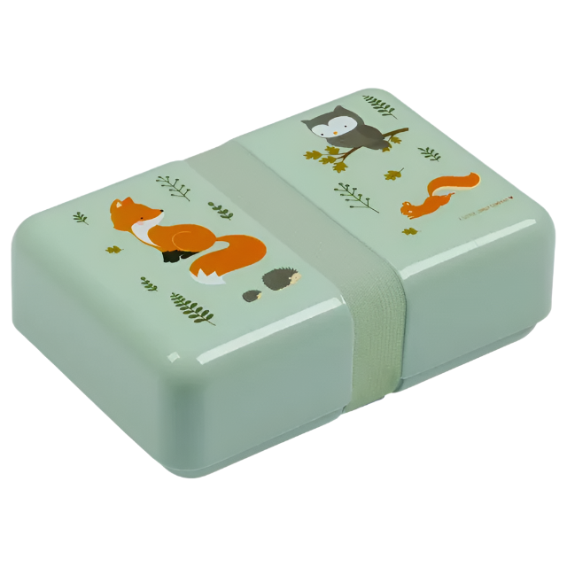 A Little Lovely Company - One Compartment Lunch Box Forest Friends