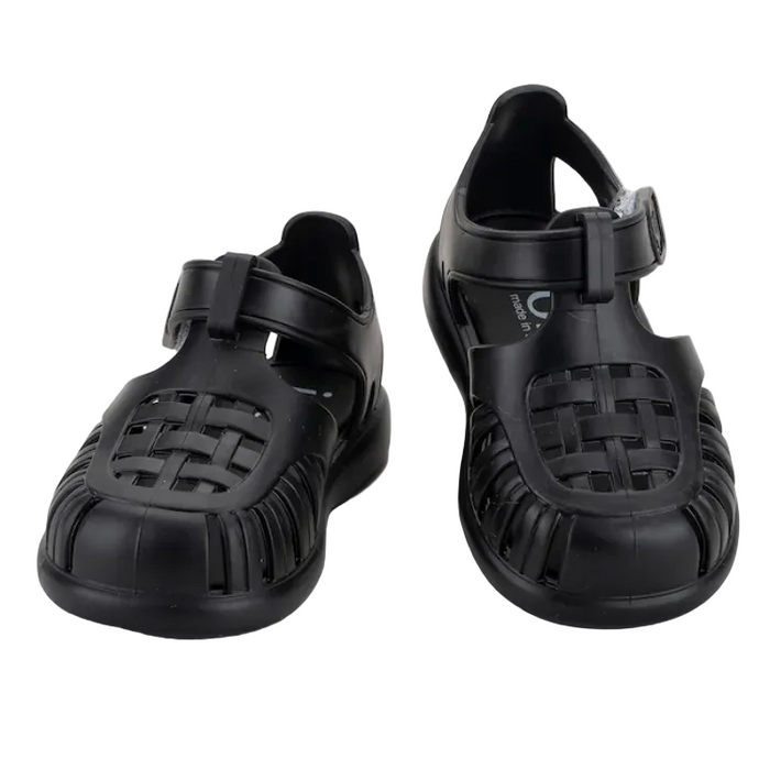 Igor Little Girls Black Tobby Sandals