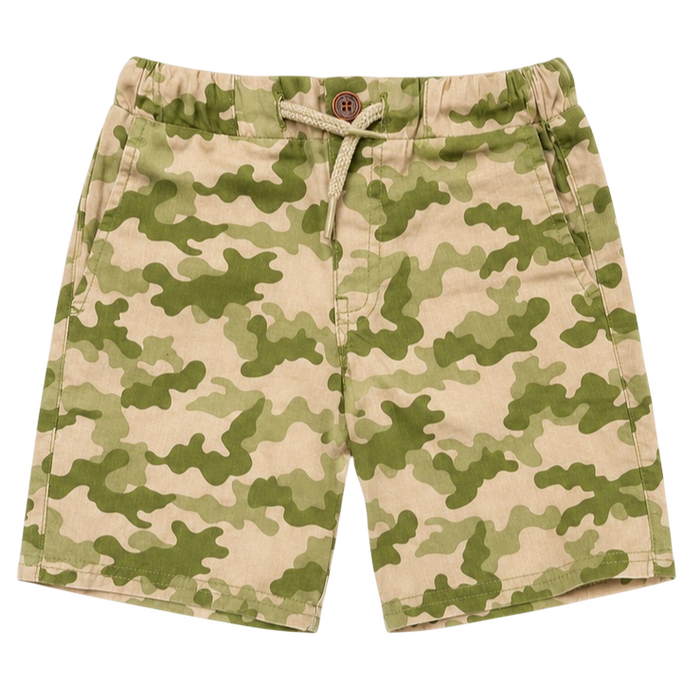 Mayoral - Little Boys Camouflage Green Shorts