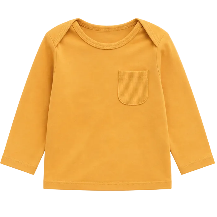 First Impression - Little Boys Long Sleeve Lap-Shoulder Shirt