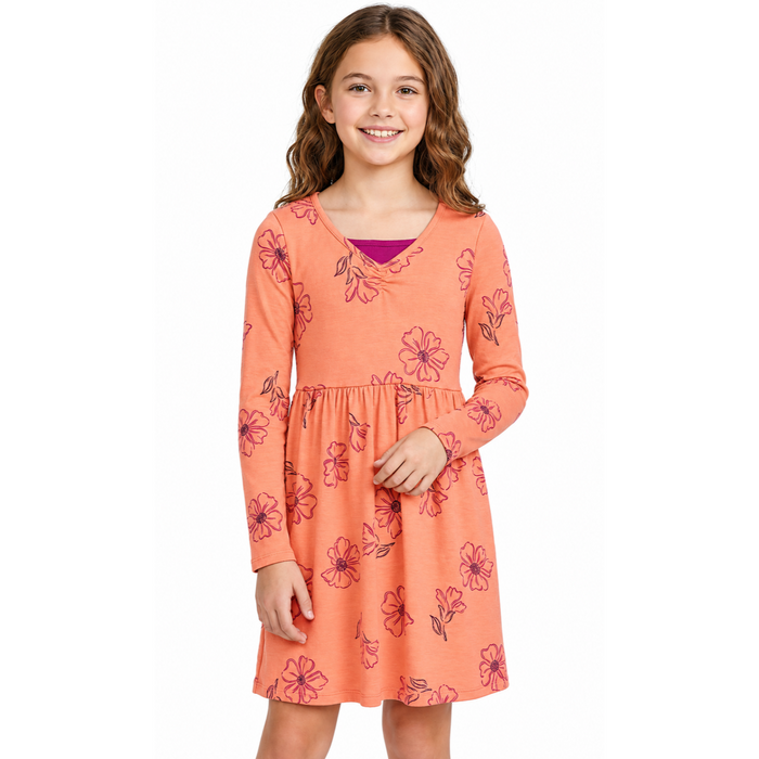 Epic Threads - Big Girls Floral Long Sleeve Dress