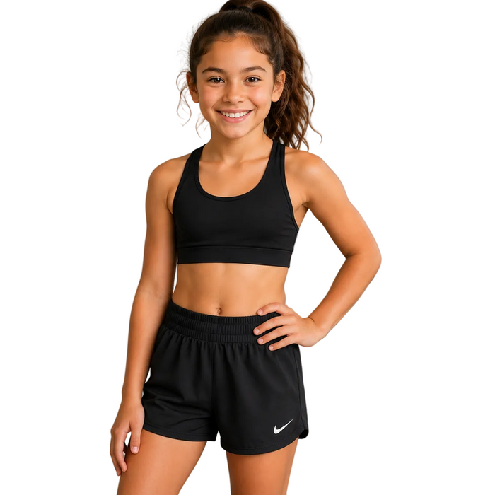 Nike - Girls Dri-Fit Loose Training Shorts Black