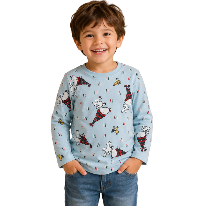 Epic Threads - Little Boys Long Sleeve Tee Snoopy Graphics