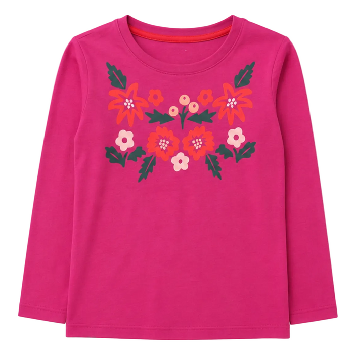 Epic Threads - Big Girls Long Sleeve Floral Graphic