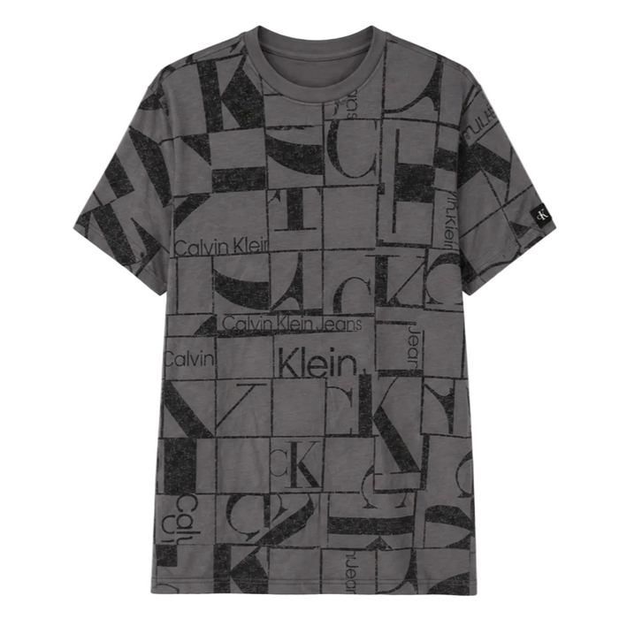 Calvin Klein - Big Boys Streetwear T-Shirt Denim Black