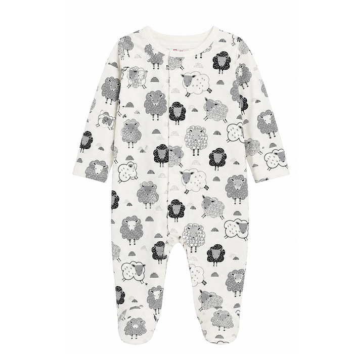 E=mc² - Little Boys Wolly Flock Design Body Suit