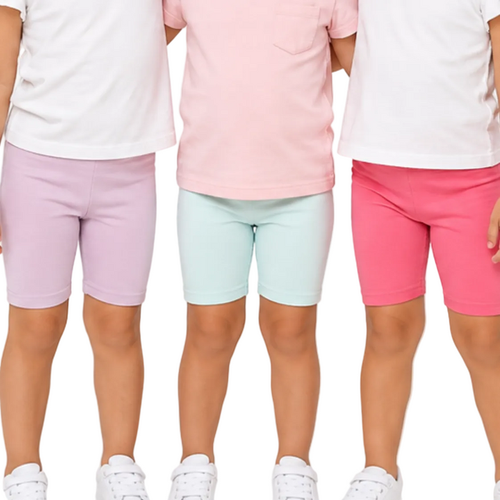 V by Very - Toddler Girls 3-Pc Everyday Bike Shorts