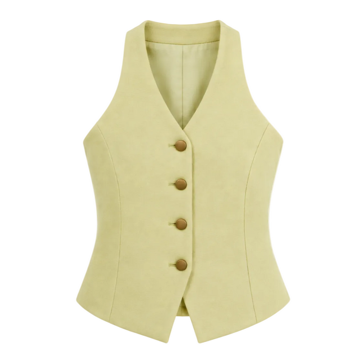 V by Very - Women's 90's Neck Waistcoat