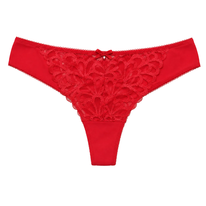Freya - Women's Embroidered Lace Thong