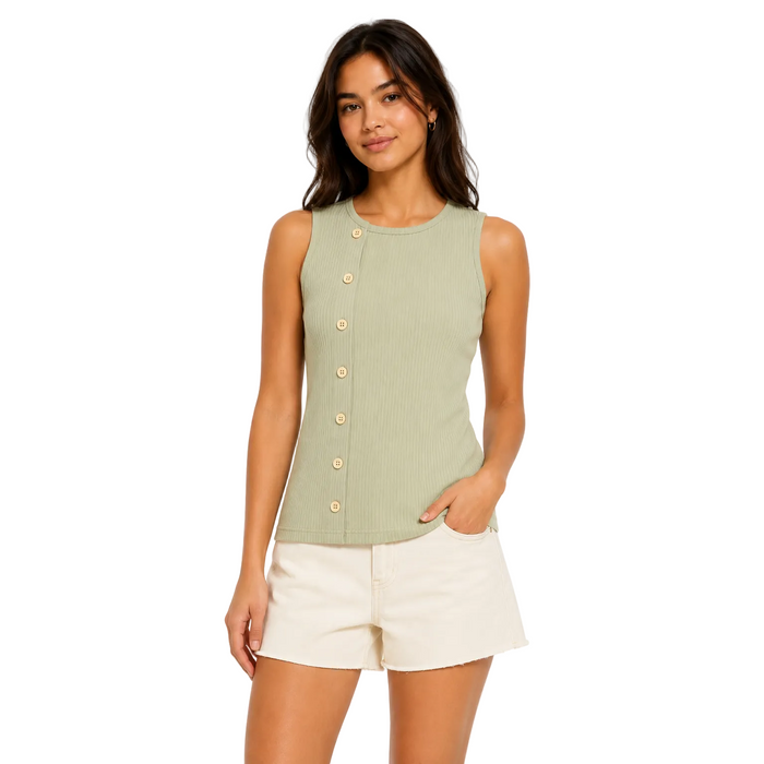 V by Very - Asymmetric Button Up Top (12)