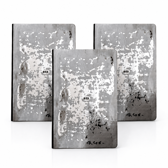 Mirror Journal Bronze DXB A5 Notebook (Imperfect Reflective Cover) 3pcs for 10AED