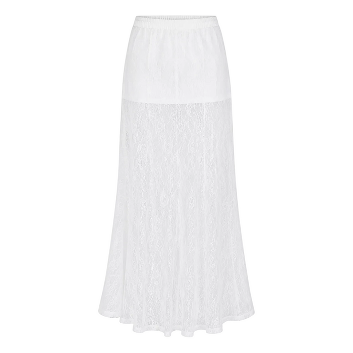 V by Very - Lace Loose Fit Midaxi Skirt (Medium)