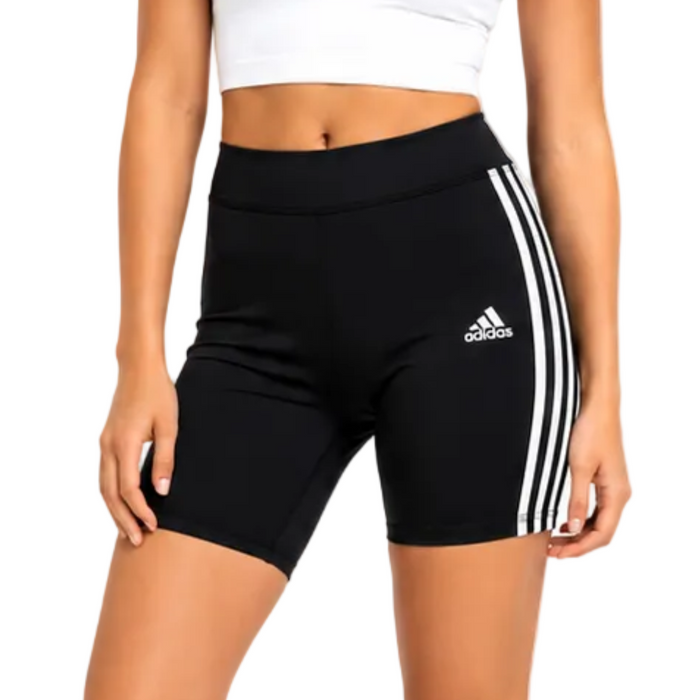 Adidas - 3 Stripes Biker Shorts (Extra Small)