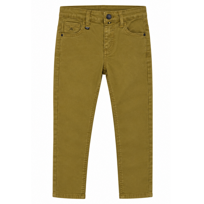 Mayoral - Little Boys Slim Fit Chino Pants Olive Green