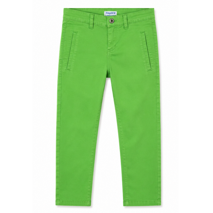 Mayoral - Little Boys Chino Pants Apple Green Color