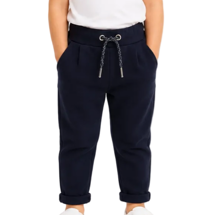 Mayoral - Little Girls Drawstring Jogging Pants Navy Blue