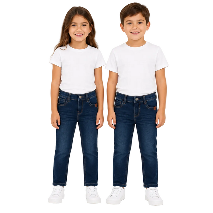 Mayoral - Unisex Adjustable Waist Denim Pants