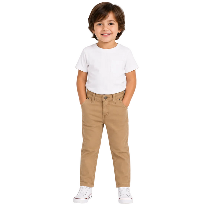 Mayoral - Little Boys Chino Pants Camel Color