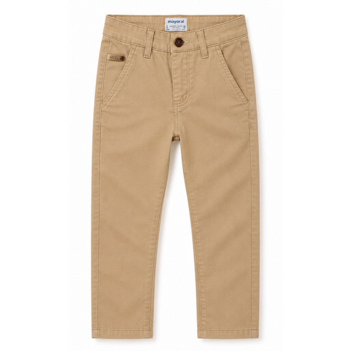 Mayoral - Little Boys Chino Pants Beige Color