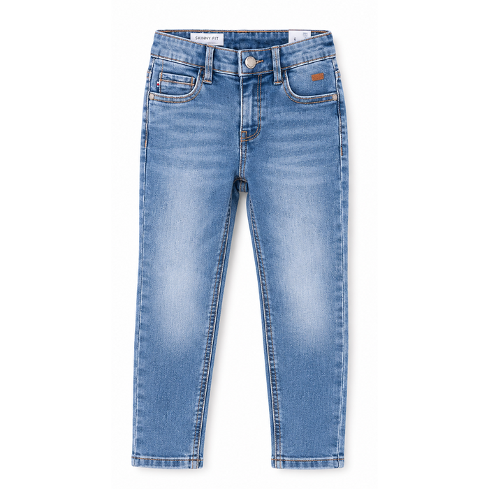 Mayoral - Little Girls Denim Skinny Fit Pants Light Blue