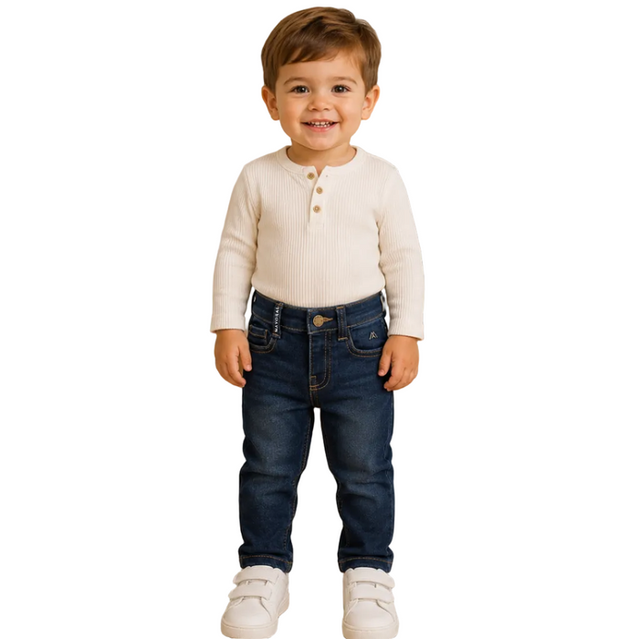 Mayoral - Little Boys Regular Fit Denim Pants