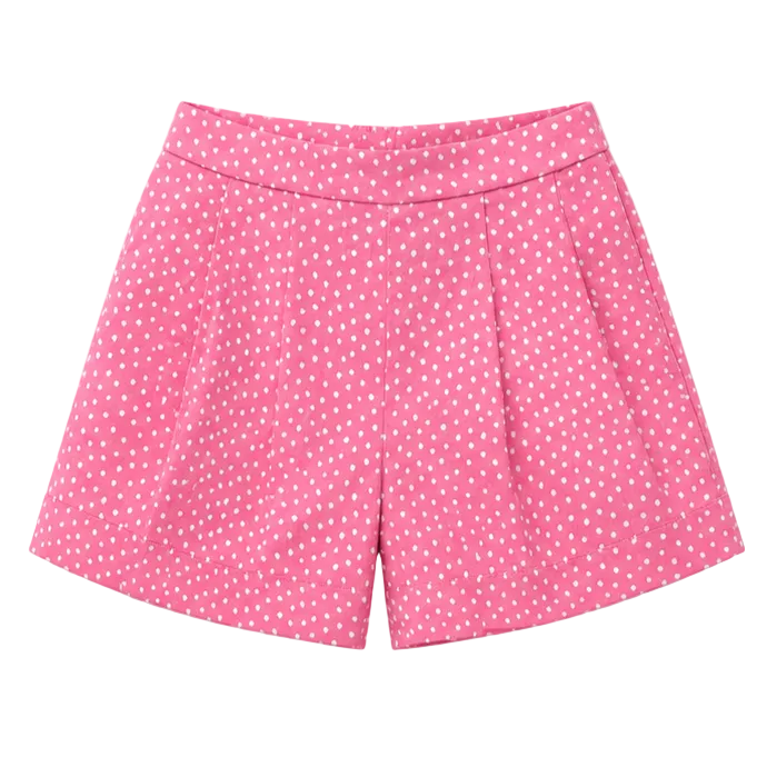 Mayoral - Little Girls Polka Dots Shorts Pink