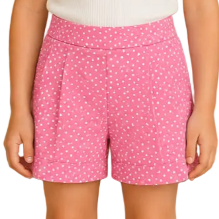 Mayoral - Little Girls Polka Dots Shorts Pink