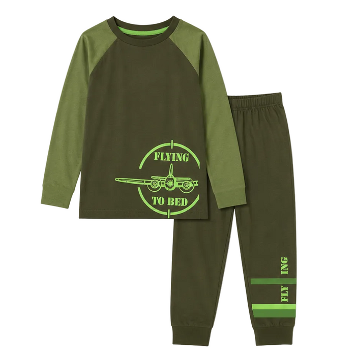 Mayoral - Little Boys Pyjama Set Army Green