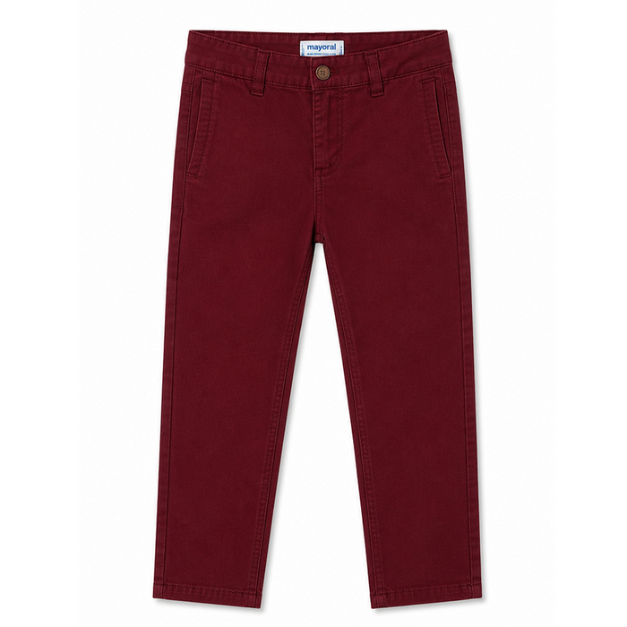 Mayoral - Little Boys Chino Red Wine