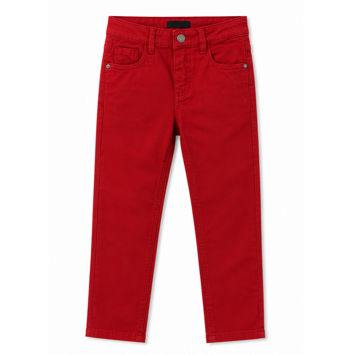 Mayoral - Little Boys Slim Fit Pants Red